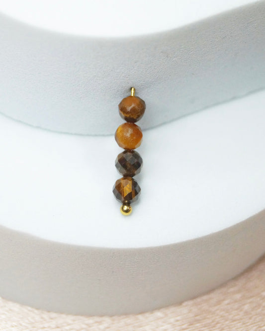 Breloque PERLES ŒIL DE TIGRE