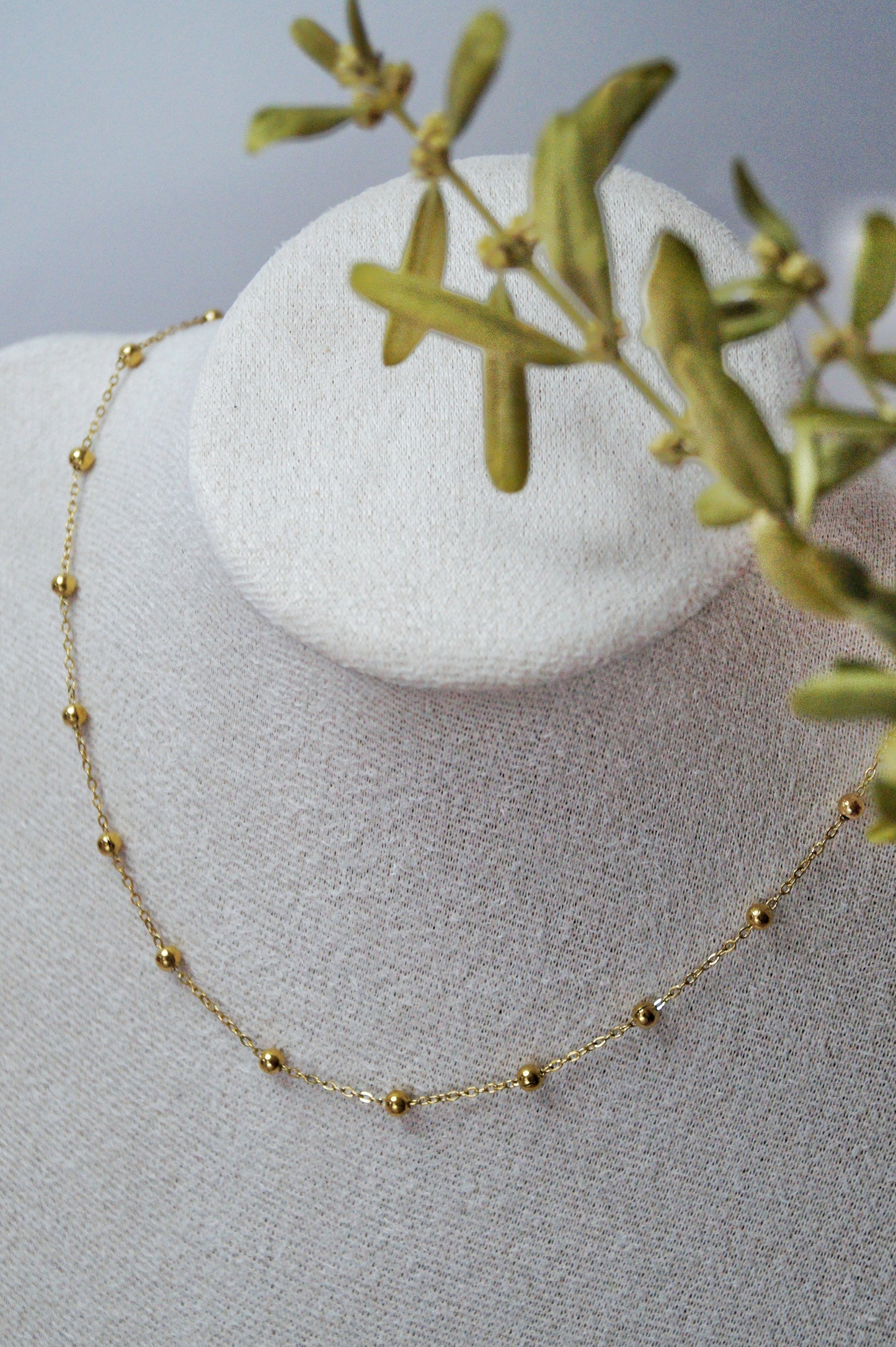 Collier personnalisable modèle SOLO (prix hors breloques)
