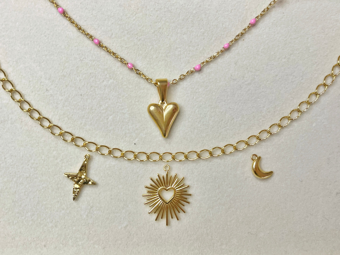 Collier personnalisable modèle SOLO (prix hors breloques)