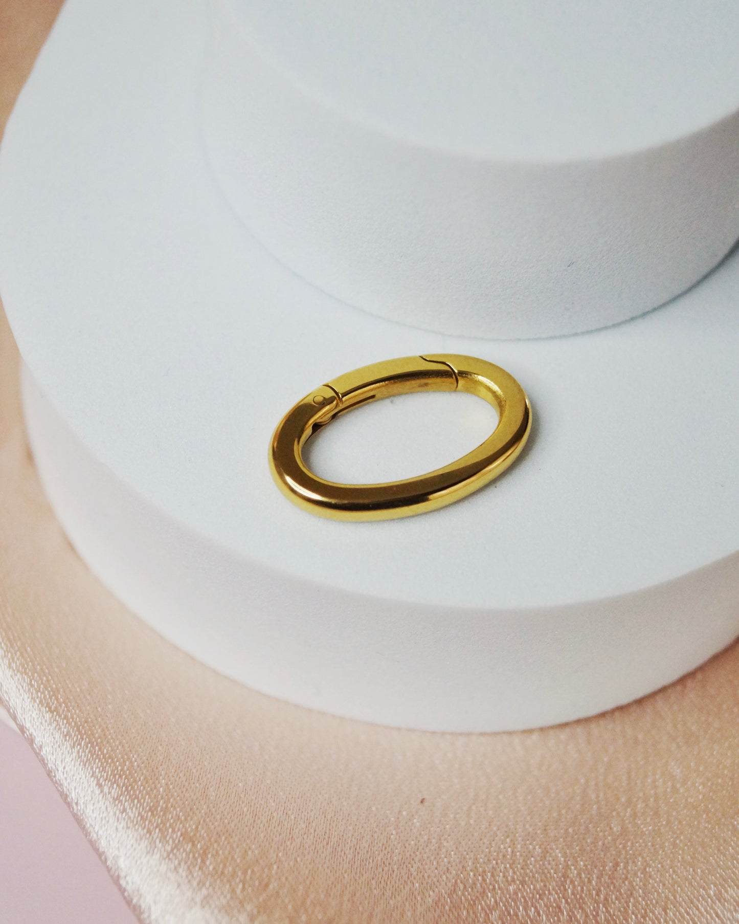 Fermoir à ressort OVALE