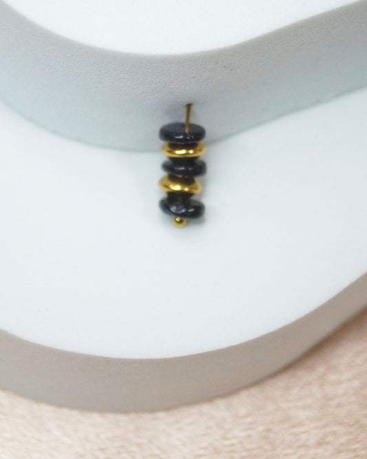 Breloque PERLES ONYX NOIR