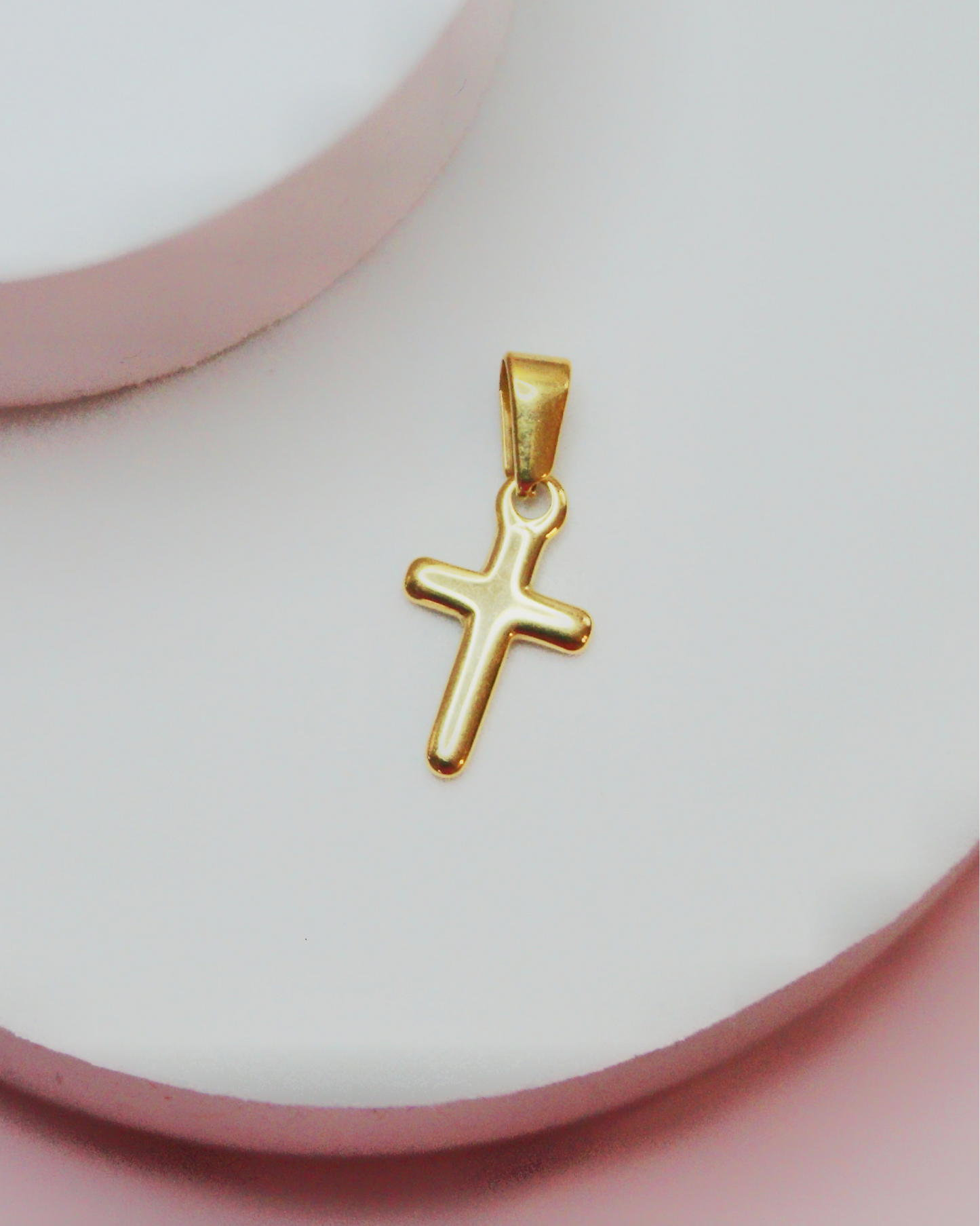 Breloque CROIX DORÉE