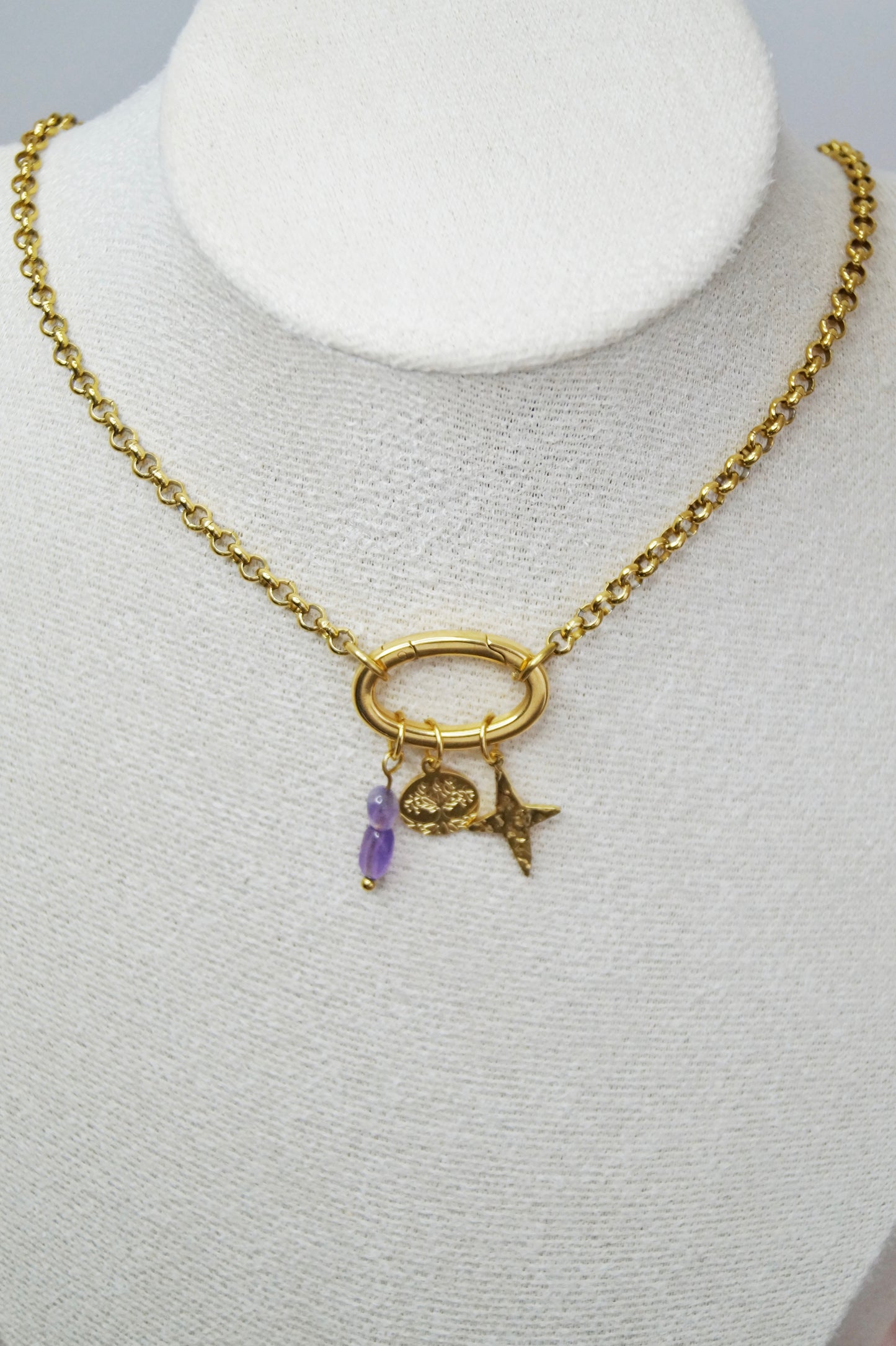 Collier personnalisable Modèle CAMBIO (prix hors breloques)