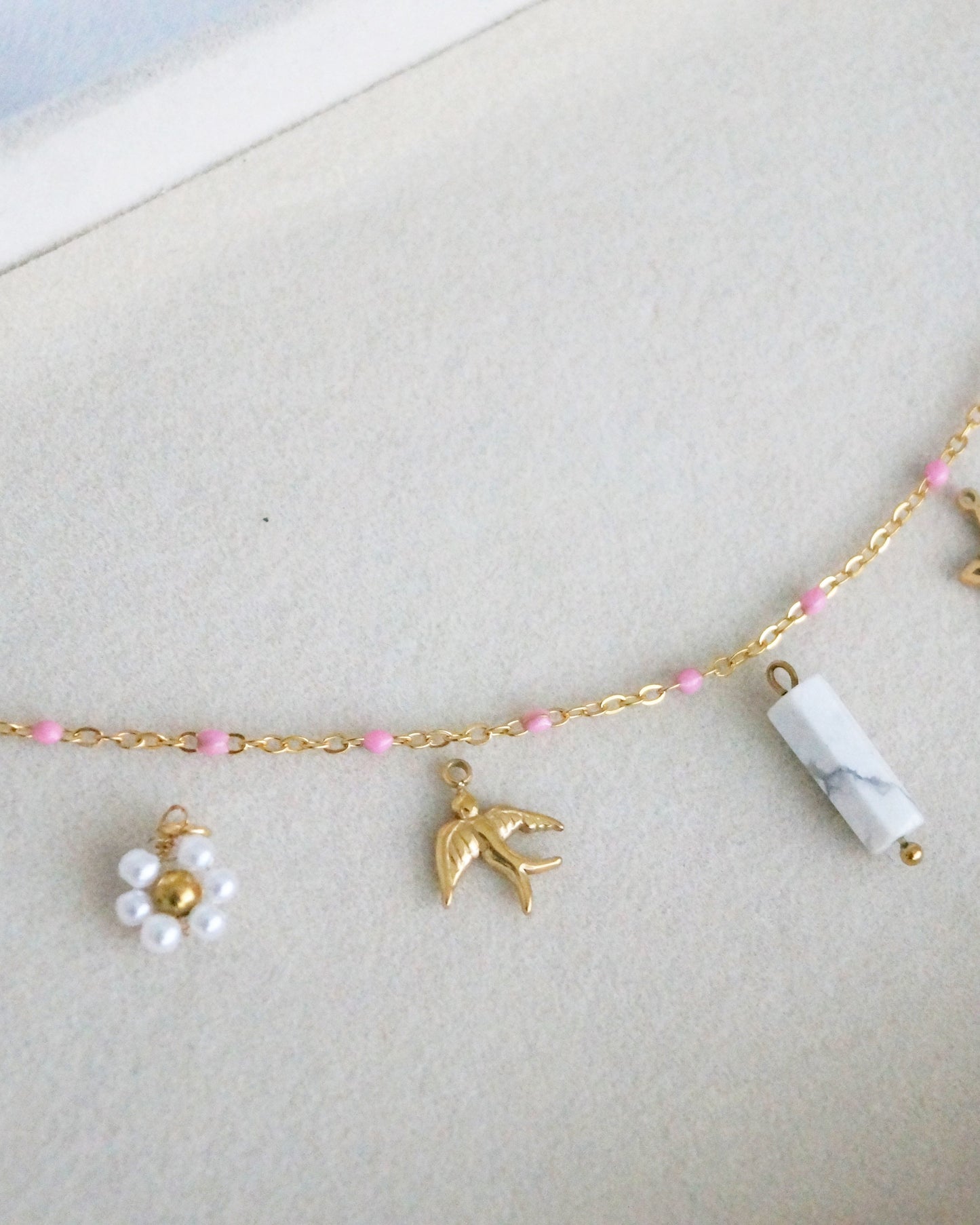 Bracelet personnalisable modèle LINEA (prix hors breloques)