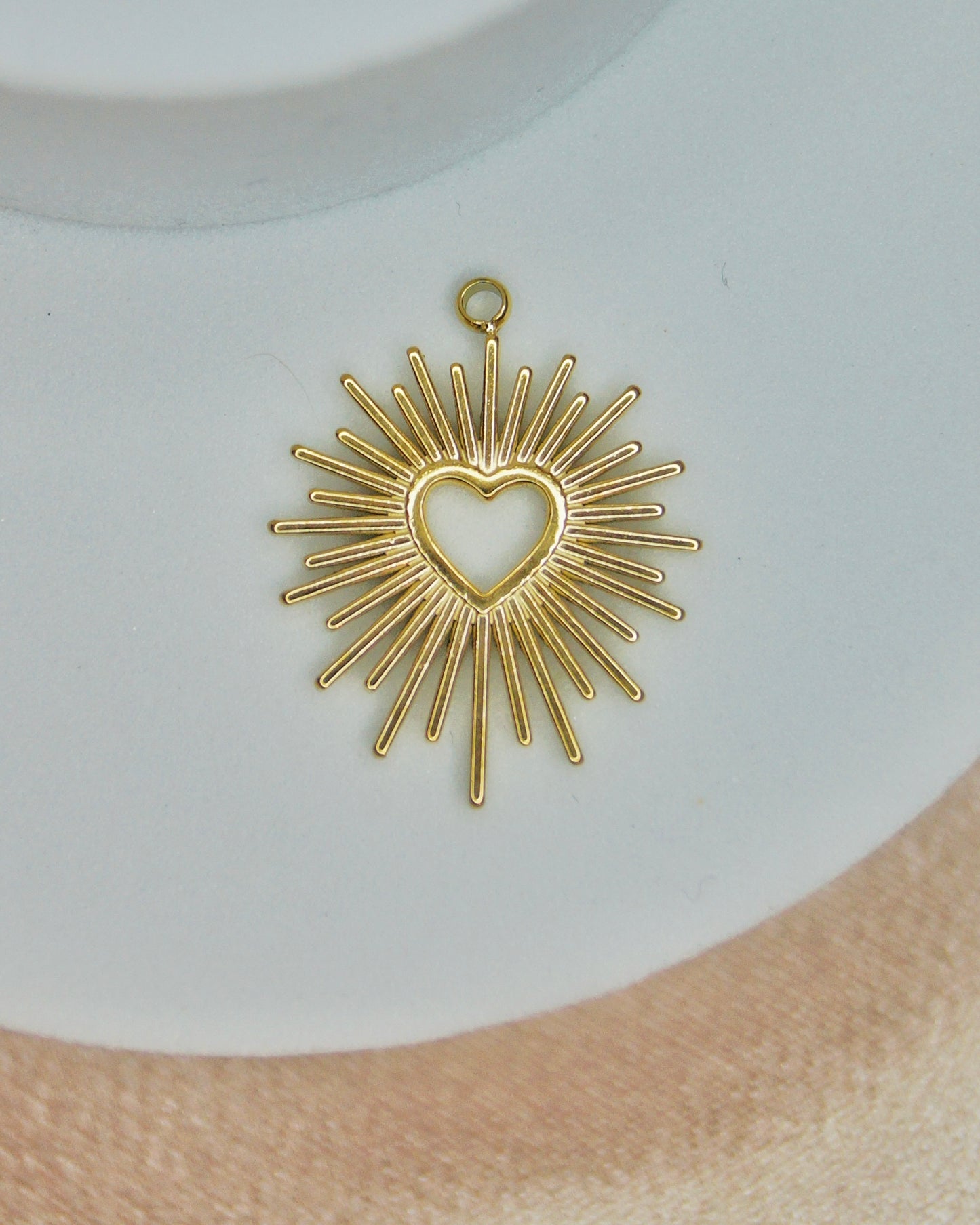 Breloque SOLEIL CŒUR