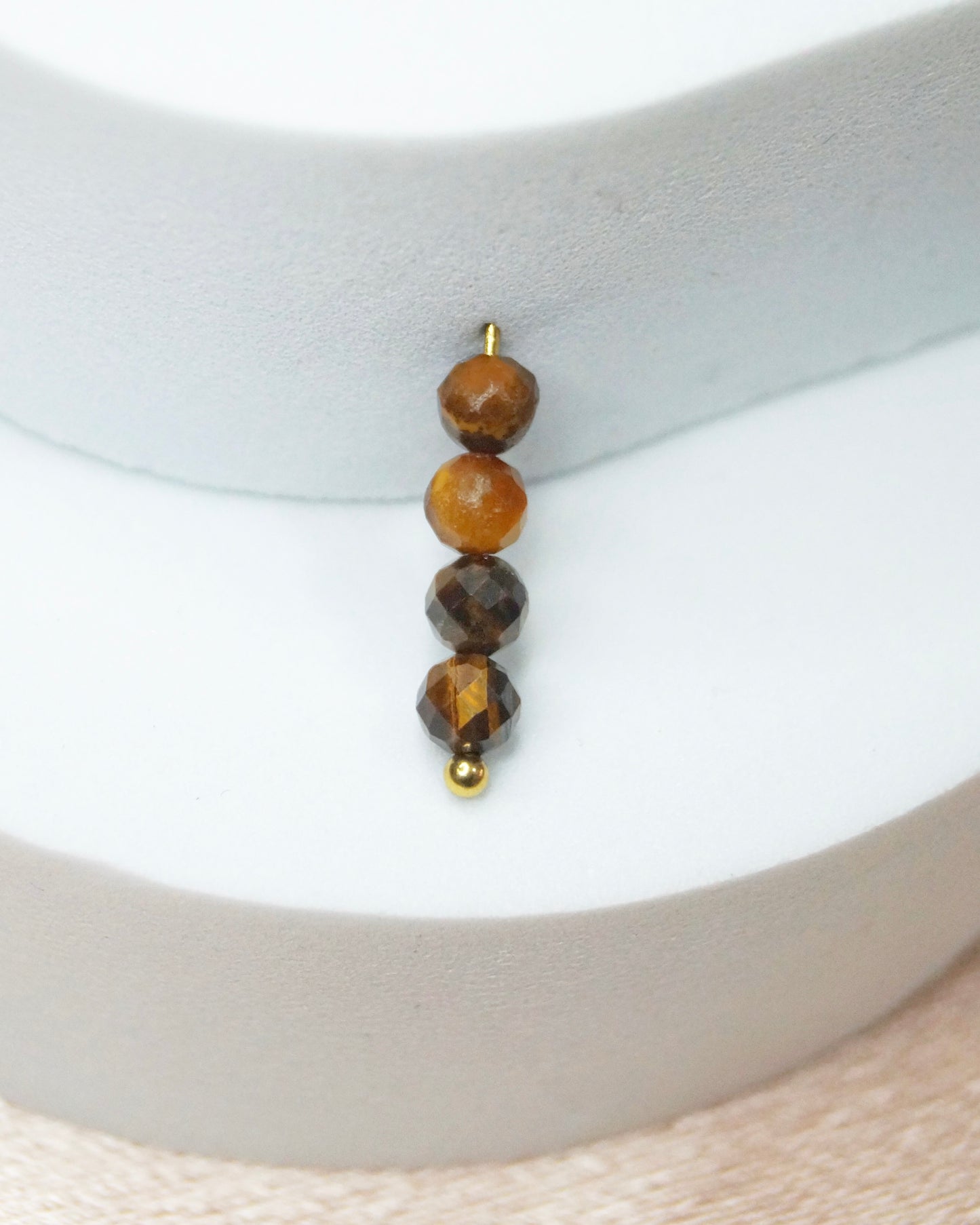 Breloque PERLES ŒIL DE TIGRE