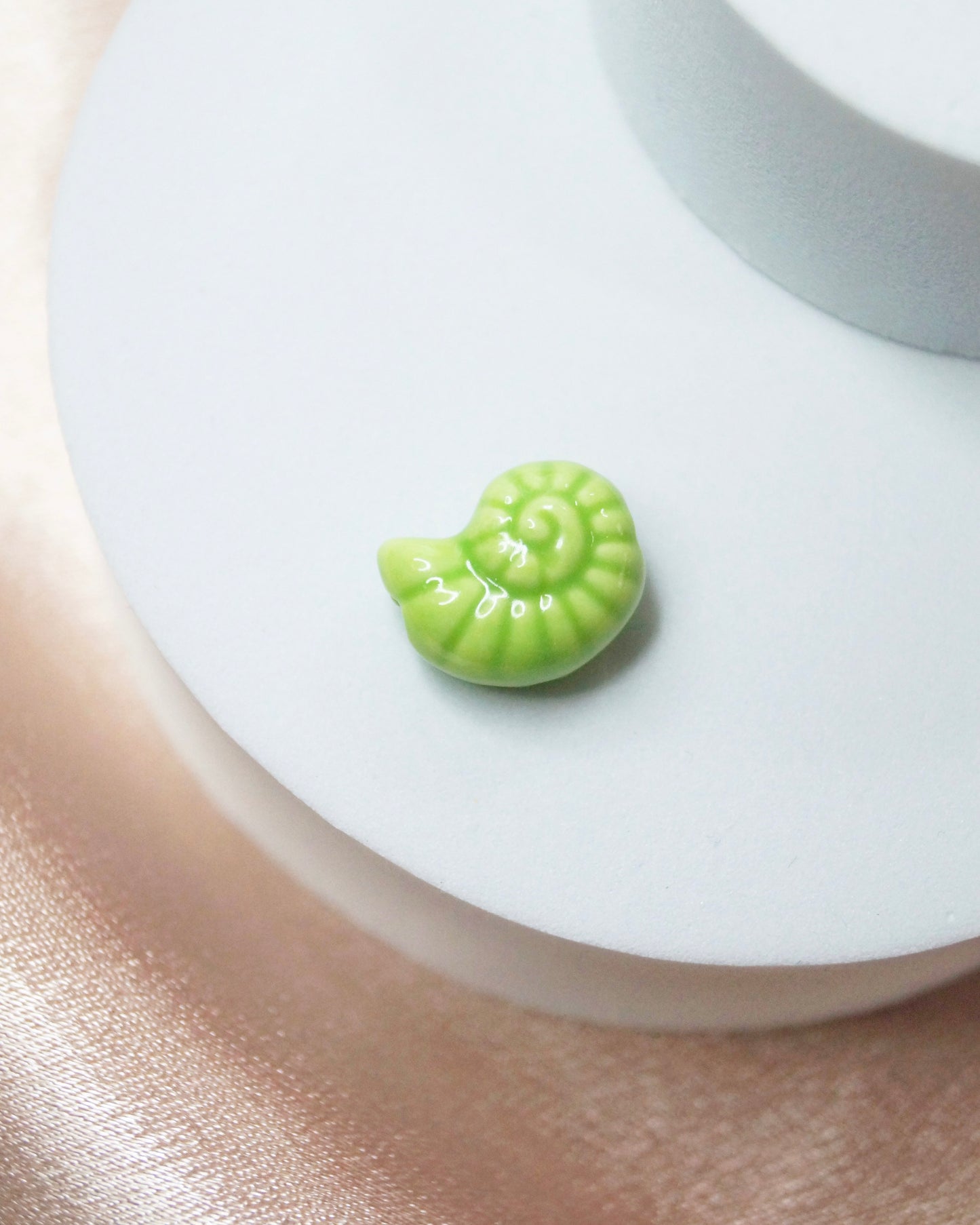 Breloque COQUILLAGE VERT