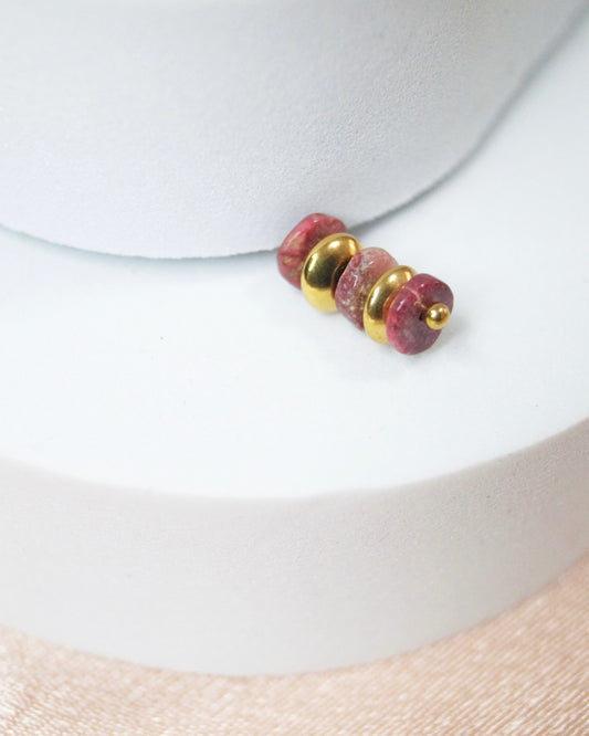 Breloque PERLES RHODONITE