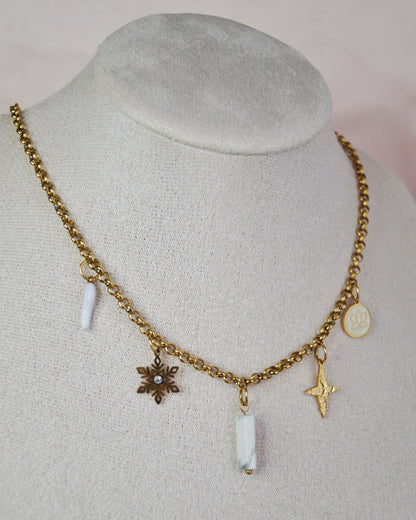 Collier personnalisable modèle LINEA (prix hors breloques)