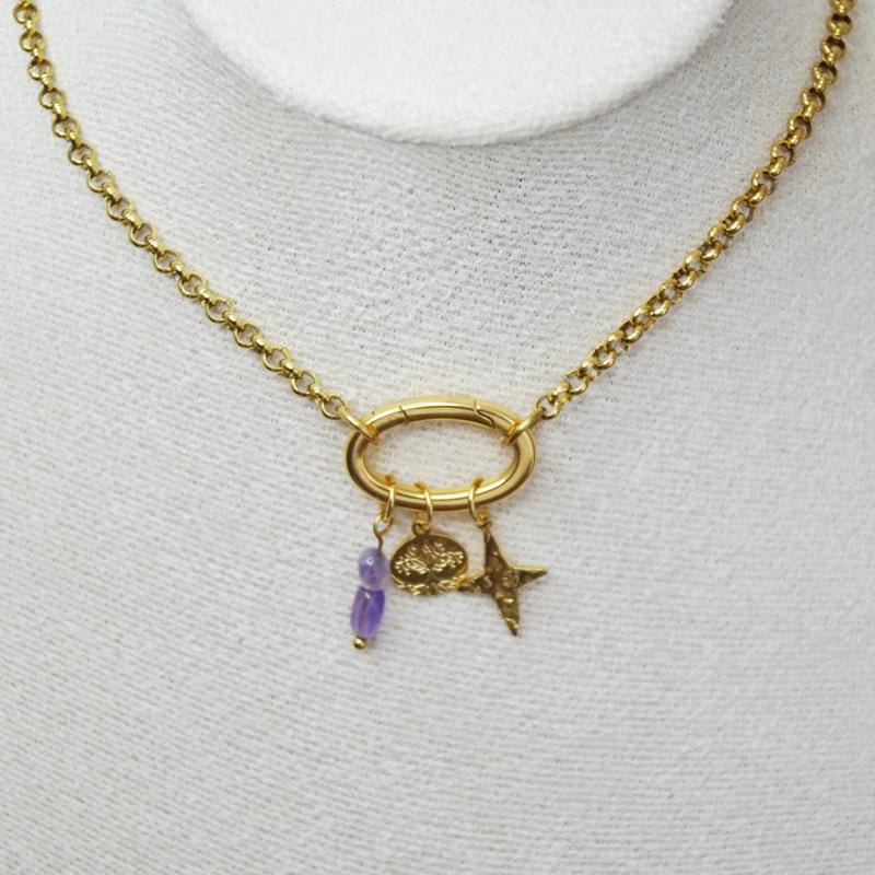 Collier COSMICA CAMBIO + thème astral